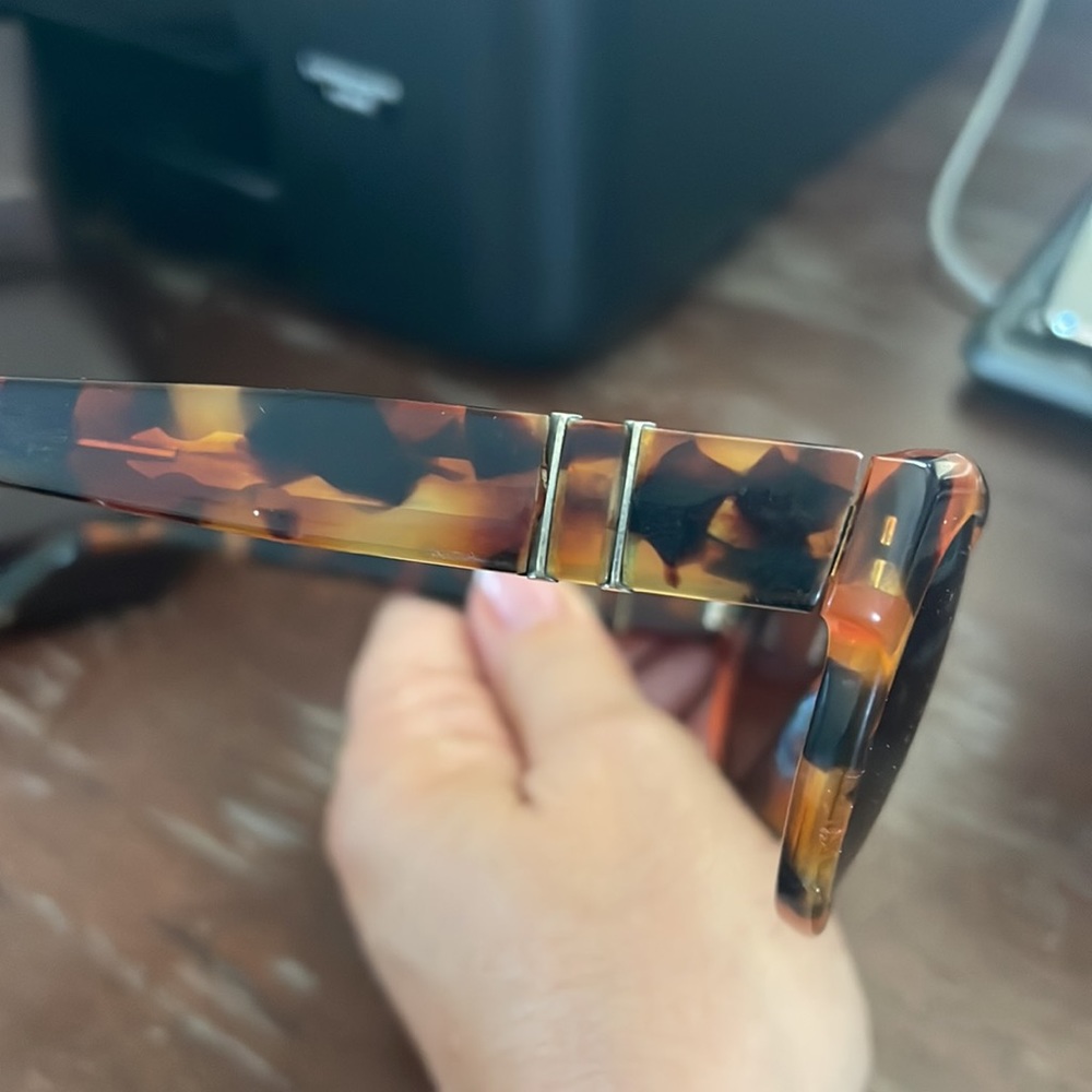 Persol vintage EF803 sunglasses with Persol box and case tortoise brown - Picture 15 of 16